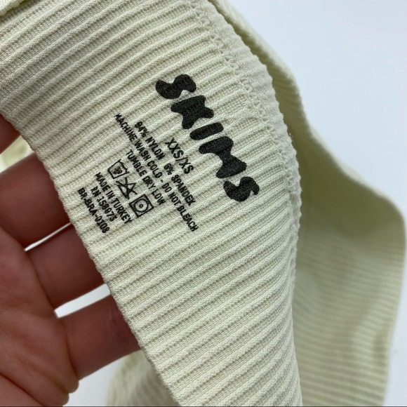 Skims STRETCH RIB SCOOP BRALETTE sea haze XXS/XS - Picture 6 of 7